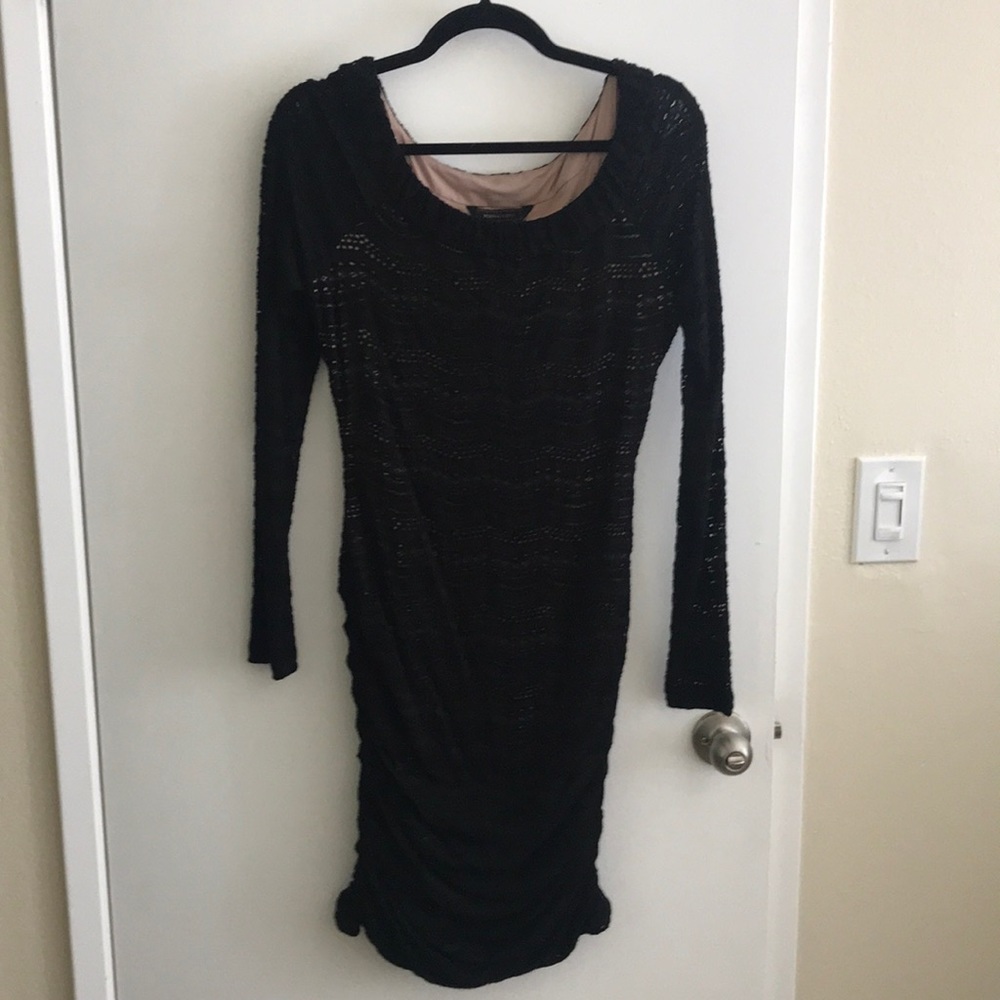 BCBG Black Bodycon Dress